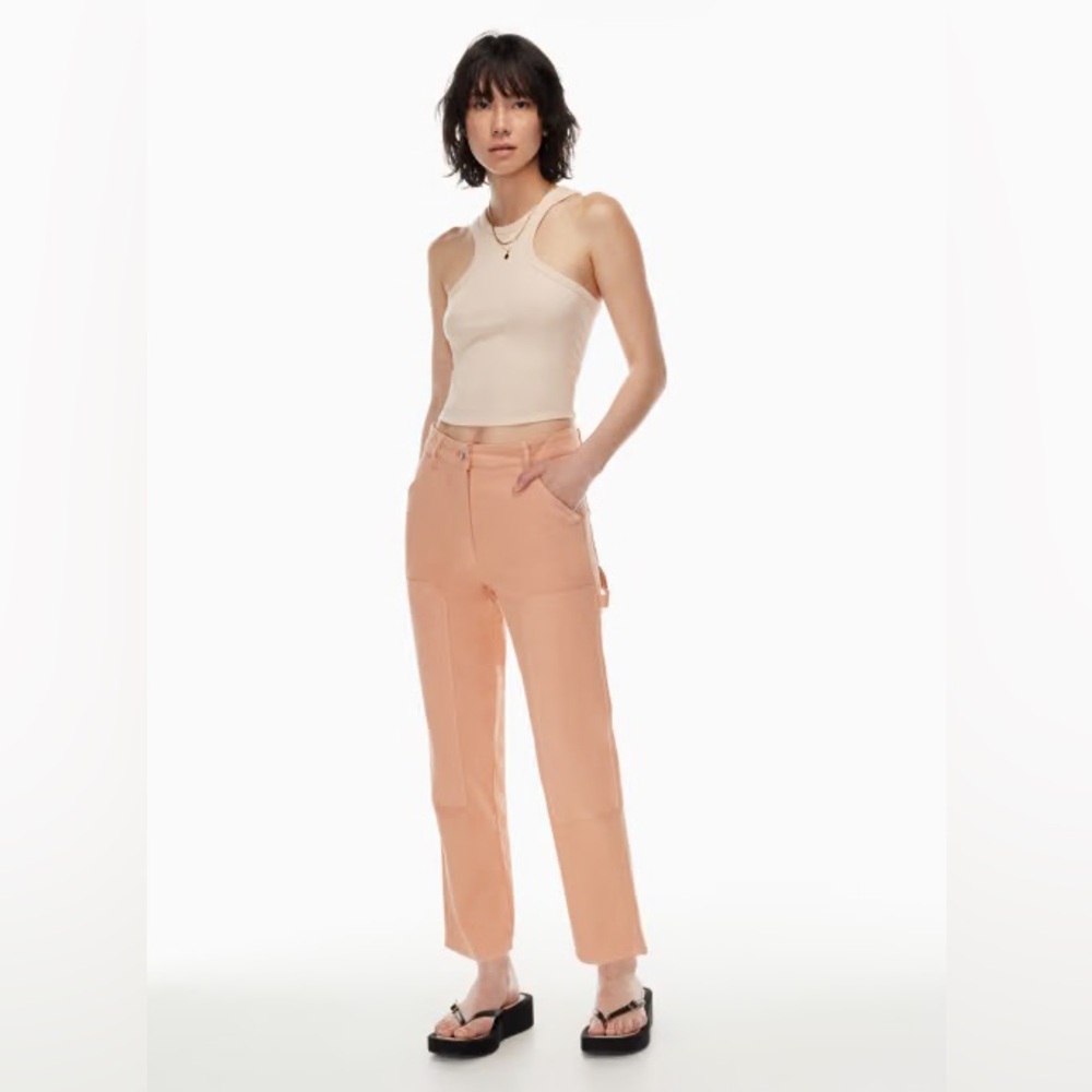 ✨ Aritzia Wilfred Tan Cargo Pants Work Pants Aritzia Loose pant Canvas Pant ✨
